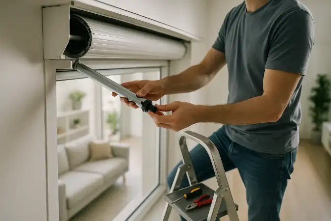 Comment motoriser un volet roulant manuel