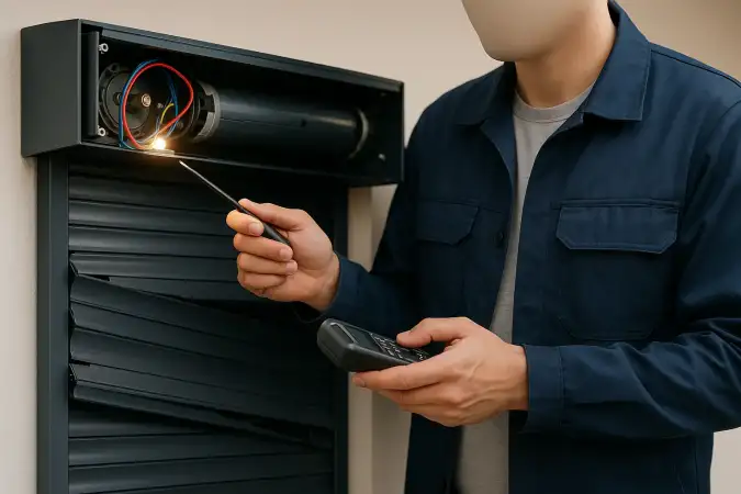 Comment reparer un volet roulant bloqué